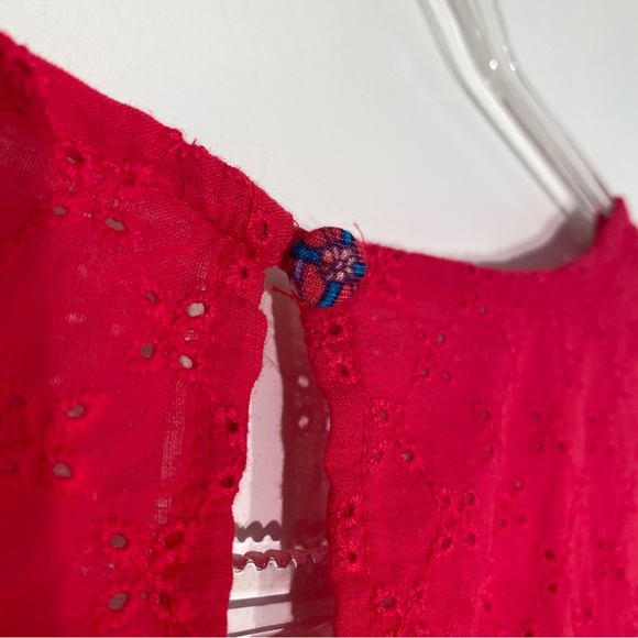 TORRID SUPER SOFT CREW NECK EYELET YOKE TOP 2 - Picture 12 of 15